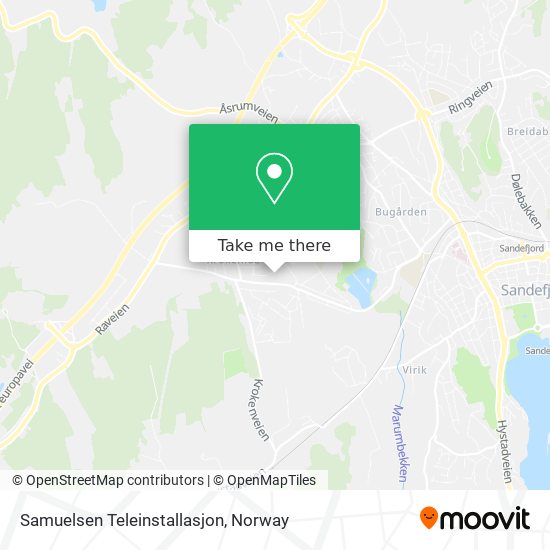 Samuelsen Teleinstallasjon map