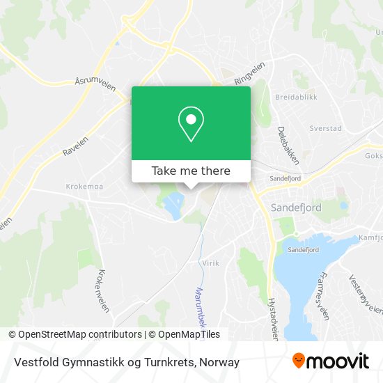 Vestfold Gymnastikk og Turnkrets map