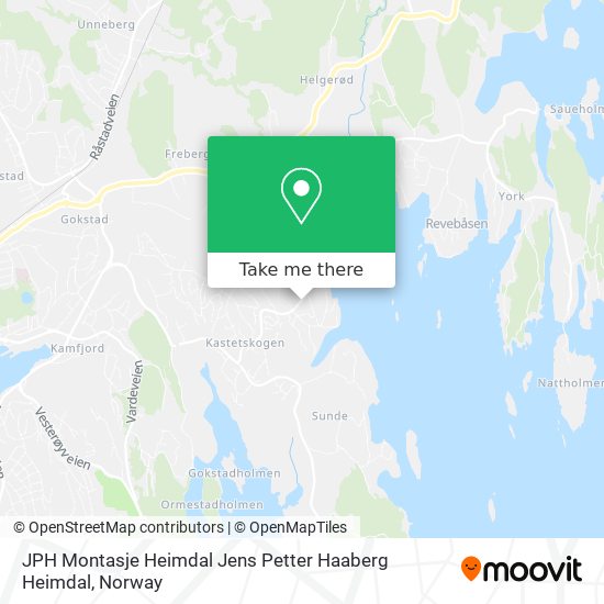 JPH Montasje Heimdal Jens Petter Haaberg Heimdal map