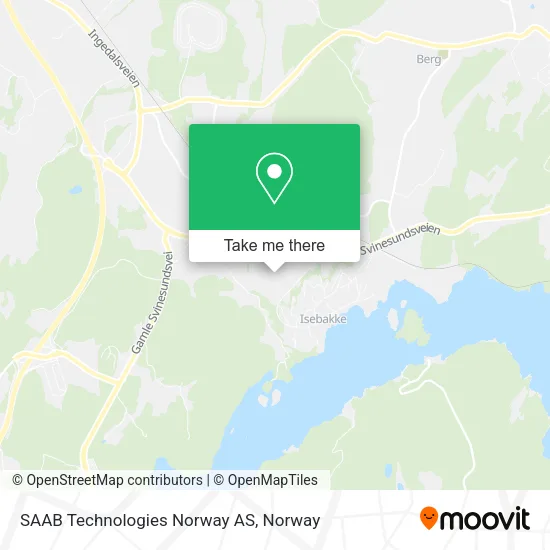 SAAB Technologies Norway AS map