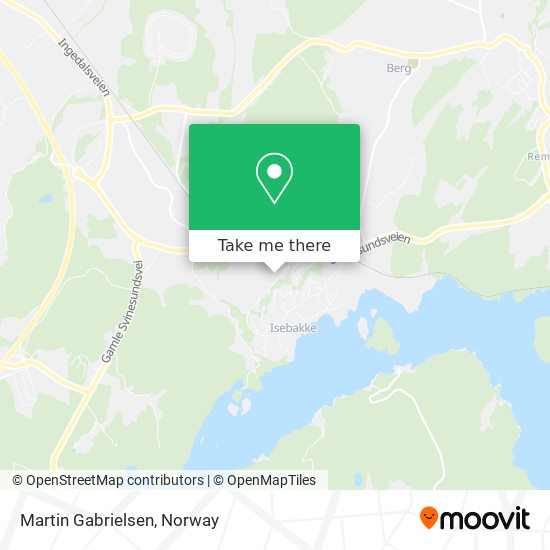 Martin Gabrielsen map