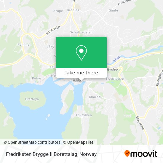 Fredriksten Brygge Ii Borettslag map