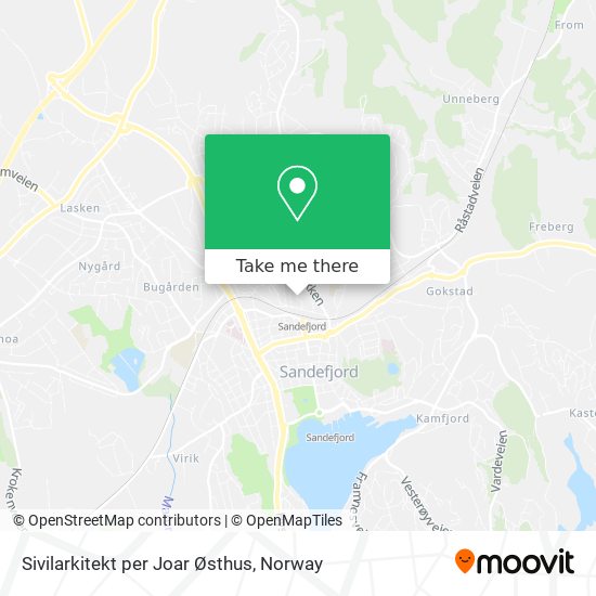 Sivilarkitekt per Joar Østhus map