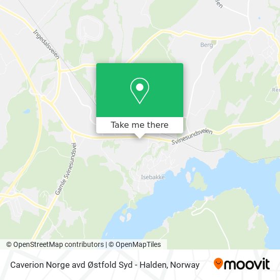 Caverion Norge avd Østfold Syd - Halden map