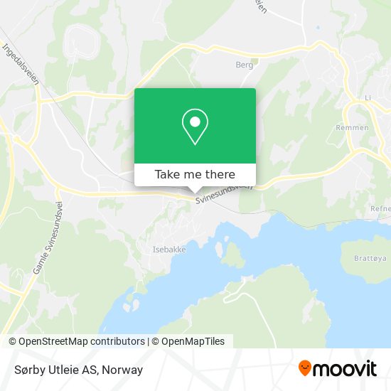 Sørby Utleie AS map