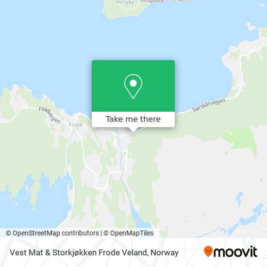 Vest Mat & Storkjøkken Frode Veland map