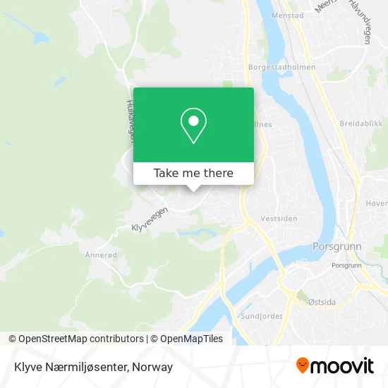 Klyve Nærmiljøsenter map