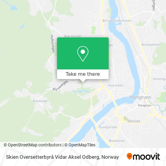 Skien Oversetterbyrå Vidar Aksel Odberg map