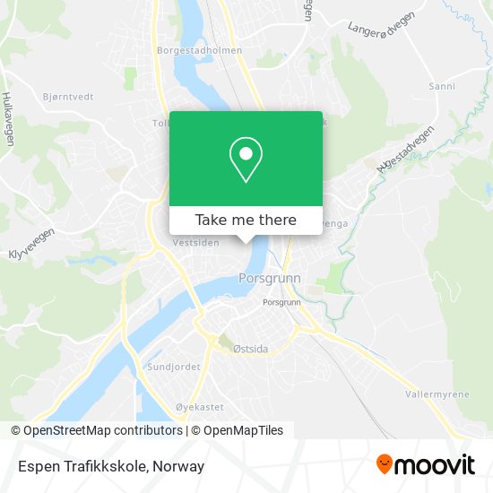 Espen Trafikkskole map