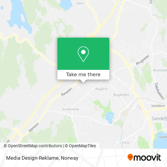 Media Design-Reklame map