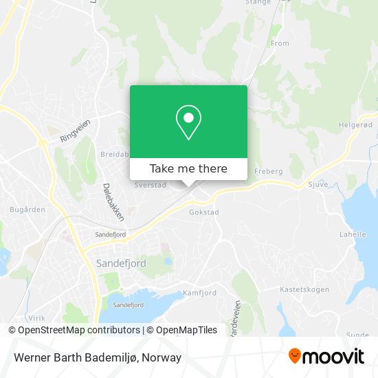 Werner Barth Bademiljø map