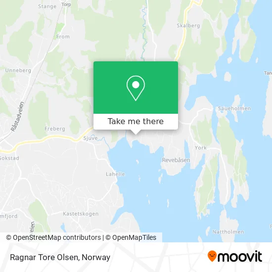 Ragnar Tore Olsen map