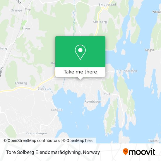 Tore Solberg Eiendomsrådgivning map