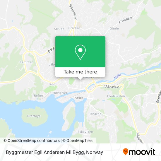 Byggmester Egil Andersen Ml Bygg map