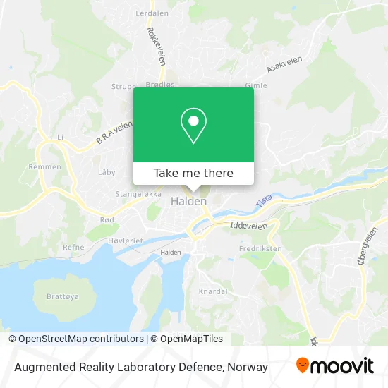 Augmented Reality Laboratory Defence map