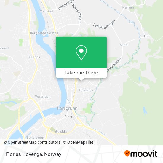 Floriss Hovenga map