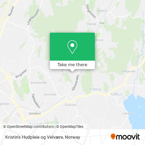Kristin's Hudpleie og Velvære map