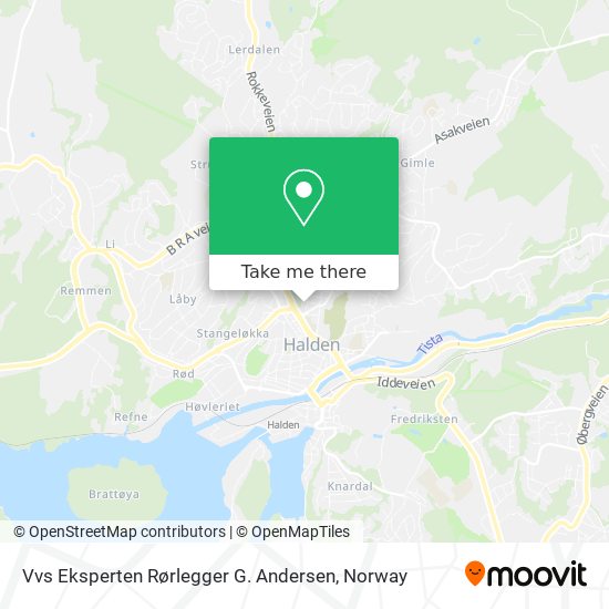 Vvs Eksperten Rørlegger G. Andersen map