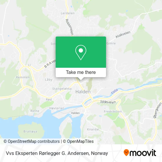 Vvs Eksperten Rørlegger G. Andersen map