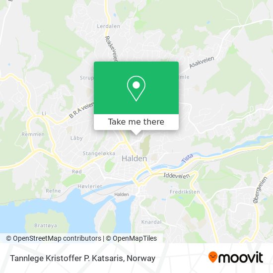 Tannlege Kristoffer P. Katsaris map