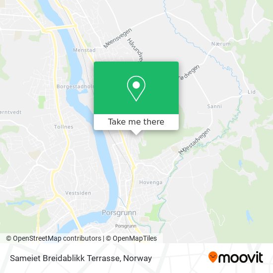 Sameiet Breidablikk Terrasse map