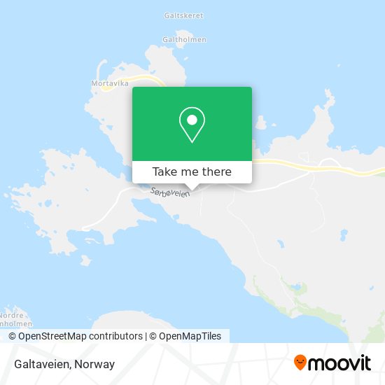 Galtaveien map