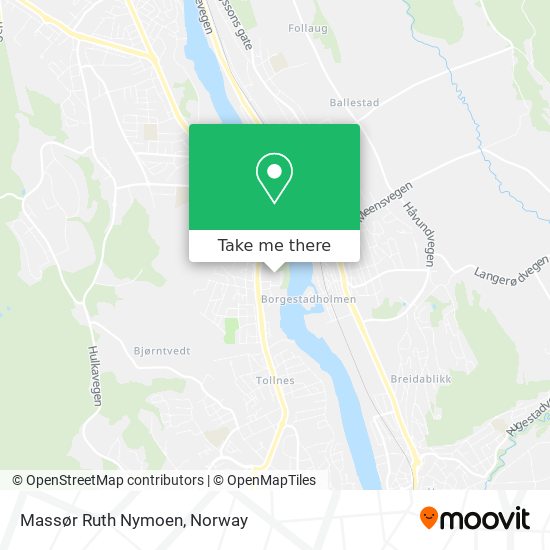 Massør Ruth Nymoen map