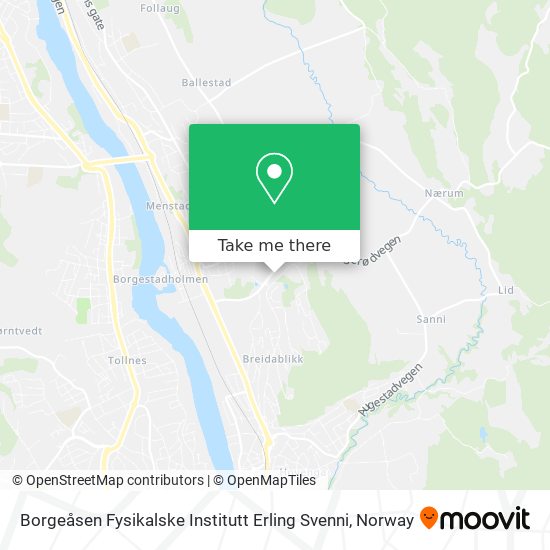 Borgeåsen Fysikalske Institutt Erling Svenni map