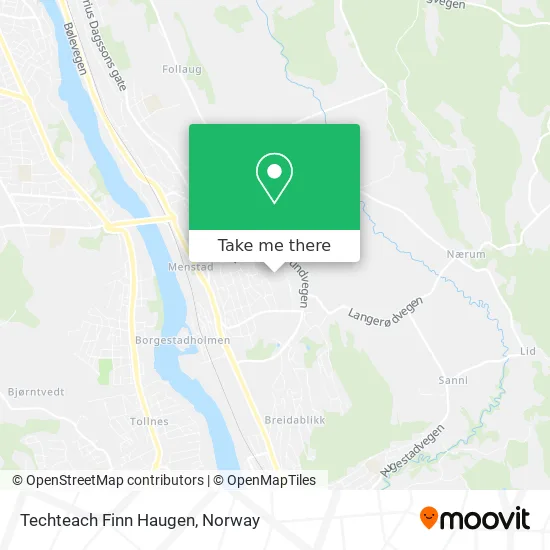 Techteach Finn Haugen map