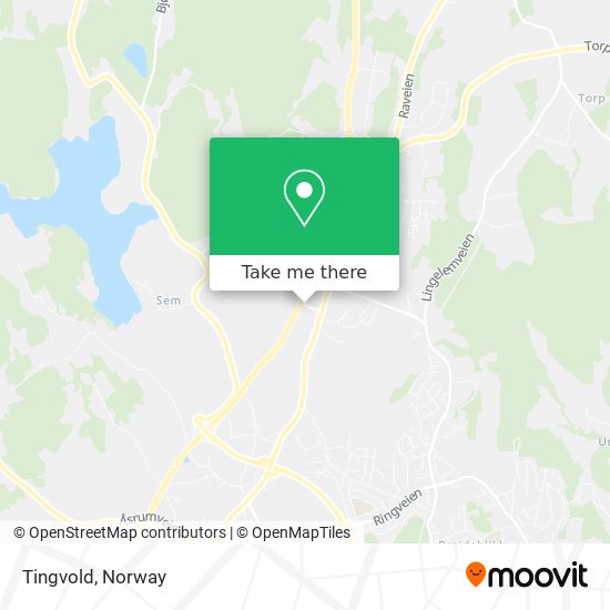 Tingvold map