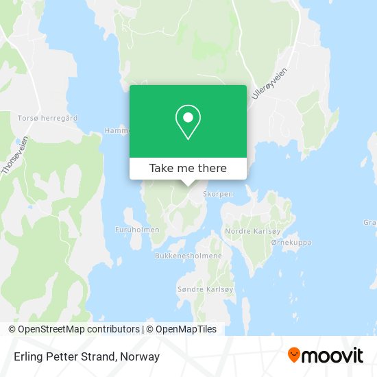 Erling Petter Strand map