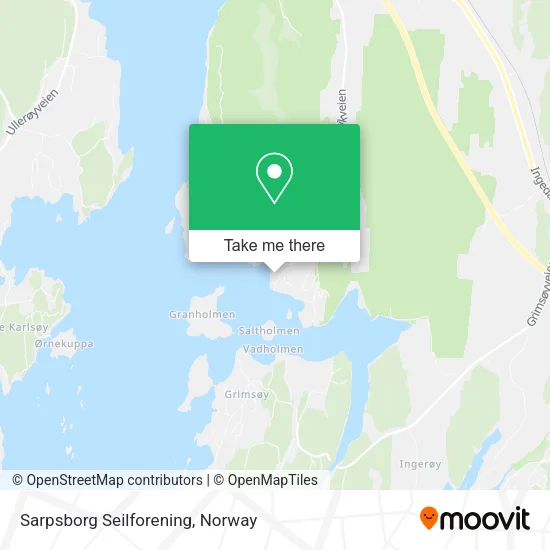 Sarpsborg Seilforening map
