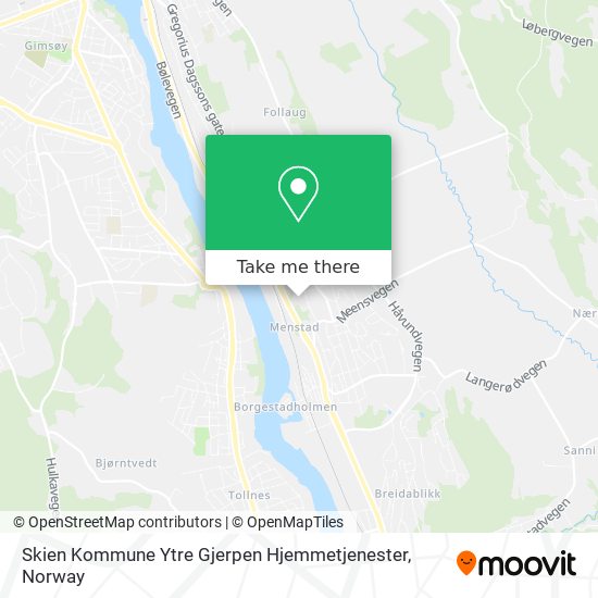 Skien Kommune Ytre Gjerpen Hjemmetjenester map