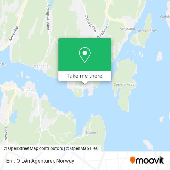 Erik O Løn Agenturer map