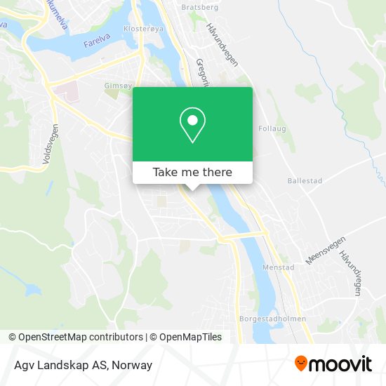 Agv Landskap AS map