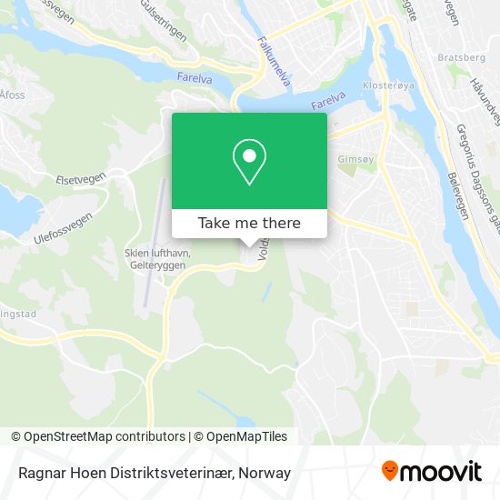 Ragnar Hoen Distriktsveterinær map