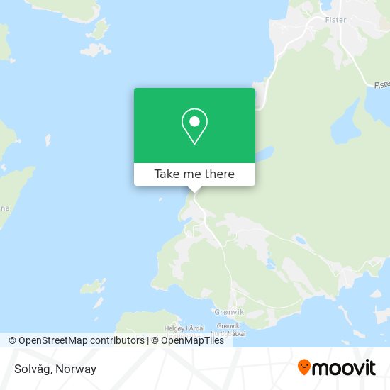 Solvåg map