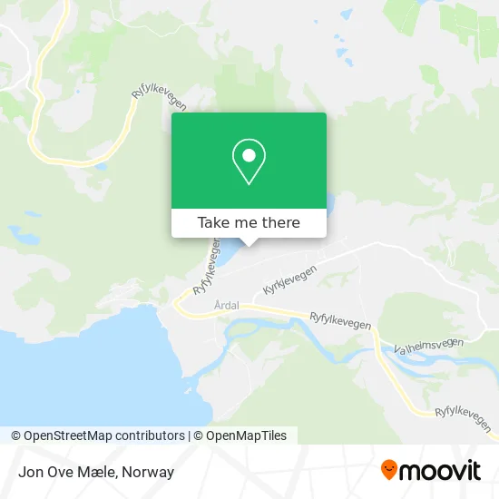 Jon Ove Mæle map