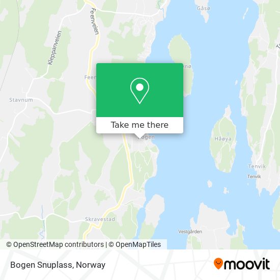 Bogen Snuplass map