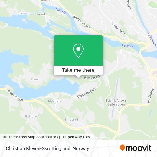 Christian Kleven-Skrettingland map
