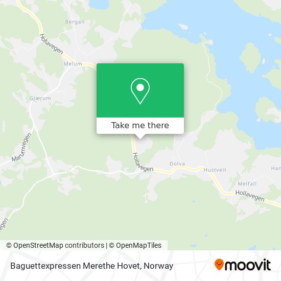 Baguettexpressen Merethe Hovet map
