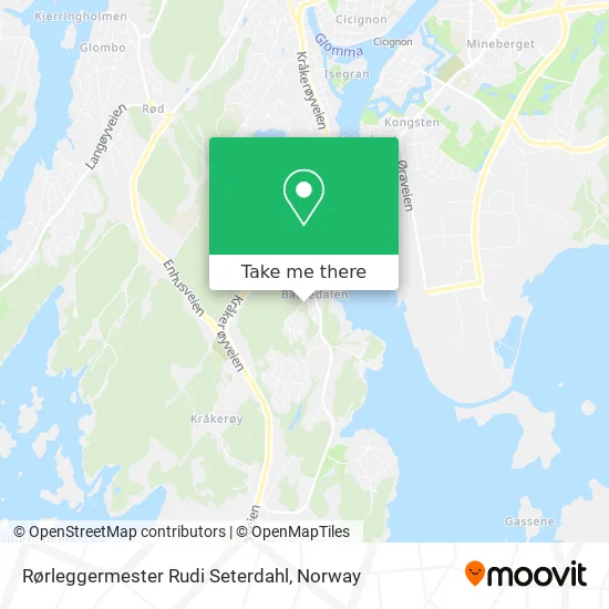 Rørleggermester Rudi Seterdahl map