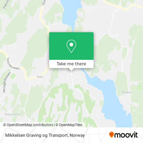 Mikkelsen Graving og Transport map