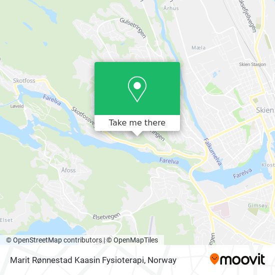 Marit Rønnestad Kaasin Fysioterapi map