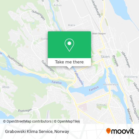 Grabowski Klima Service map