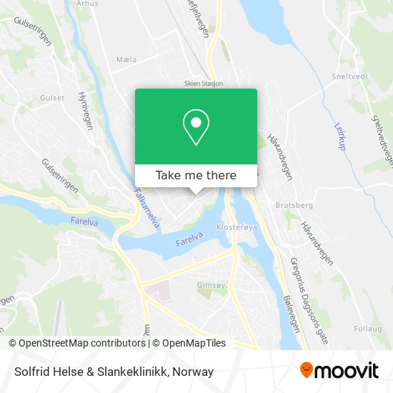 Solfrid Helse & Slankeklinikk map