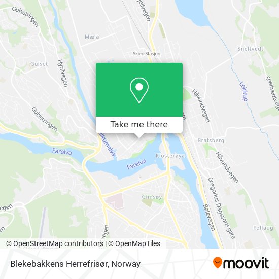 Blekebakkens Herrefrisør map