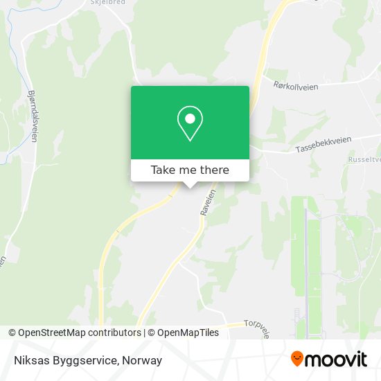 Niksas Byggservice map