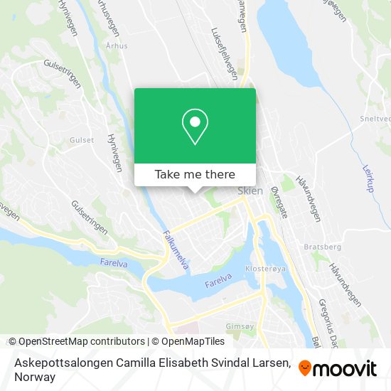 Askepottsalongen Camilla Elisabeth Svindal Larsen map