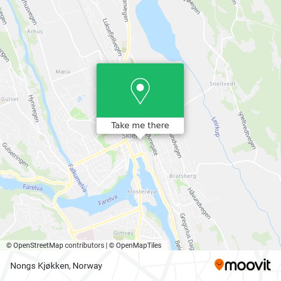 Nongs Kjøkken map